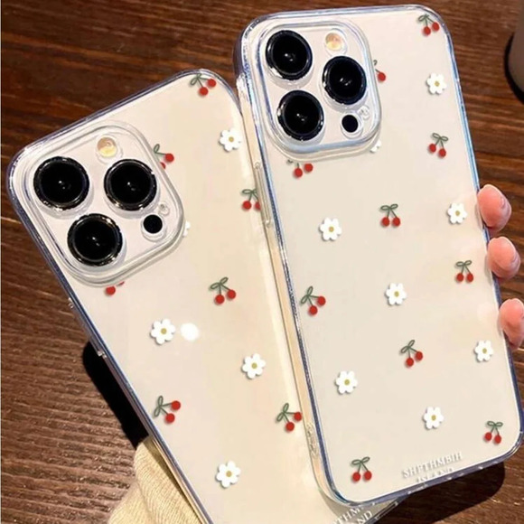 Accessories - ⚠️Clearance iPhone 14 Pro/Pro Max 1pcs Cherry Phone Case